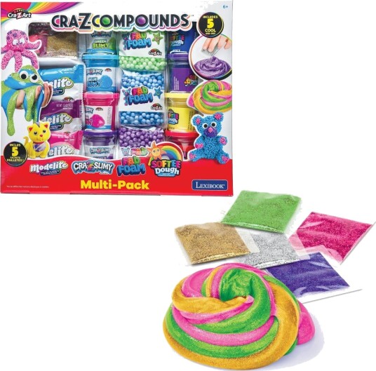 Cra-Z-Art Cra-Z-Compounds Medium-pakke CRMIXD2 Cra-Z-Art Cra-Z-Compounds Medium-pakke CRMIXD2