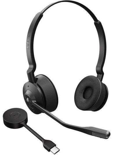 Jabra Engage 55 Stereo Headset USB C MS Svart Jabra Engage 55 Stereo Headset USB C MS Svart