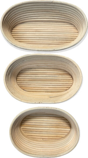 SAGA Hevekurv Oval 3pk, 20, 24 og 27cm
