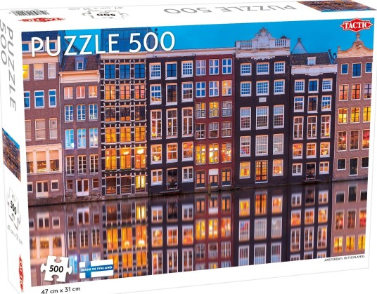 Tactic Puzzle Lovers Amsterdam Netherlands 500 Pcs Puzzle Tactic Puzzle Lovers Amsterdam Netherlands 500 Pcs Puzzle