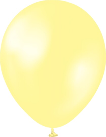 Ballongkungen Ballonger Professional Mini Pearl Gul 25-pakning 1057007-25