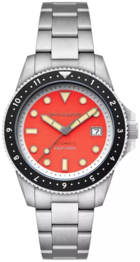 Spinnaker Herreklokke SP 5136 88 Croft Pioneer Orange/Stål Ø42 mm Spinnaker Herreklokke SP 5136 88 Croft Pioneer Orange/Stål Ø42 mm