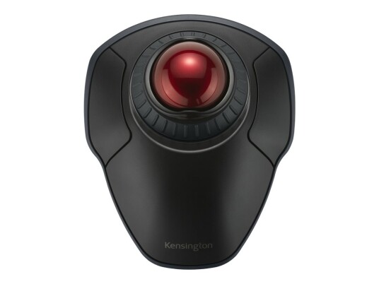 Kensington Orbit Trådløs Styrekule med Scroll Ring - Svart - 1600 dpi