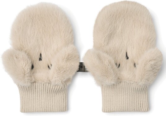 Liewood Lizzy Plush Rabbit Mittens   MIST   9/12M