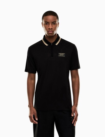 EA7 Polo Shirt Black XL EA7 Polo Shirt Black XL