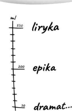 Nadwyraz.Com Keramikkmugg Hvit Liryka Epikk Drama... 494127