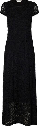 Selected Women   Midikjole Slwvika Ankle Dress   Svart