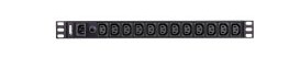 ATEN Basic PDU PE0112G - Strømfordelerenhet (kan monteres i rack) - AC 100-240 V - 2400 VA - inngang: IEC 60320 C14 - utgangskontakter: 12 (12 x IEC 60320 C13) - 1U - 3.05 m kabel
