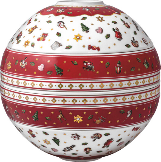 Villeroy & Boch Toy's Delight La Boule servise 7 deler Hvit-rød