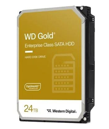 WD Gold 24TB Enterprise Harddisk SATA 6Gb/s 3.5" 7200 RPM