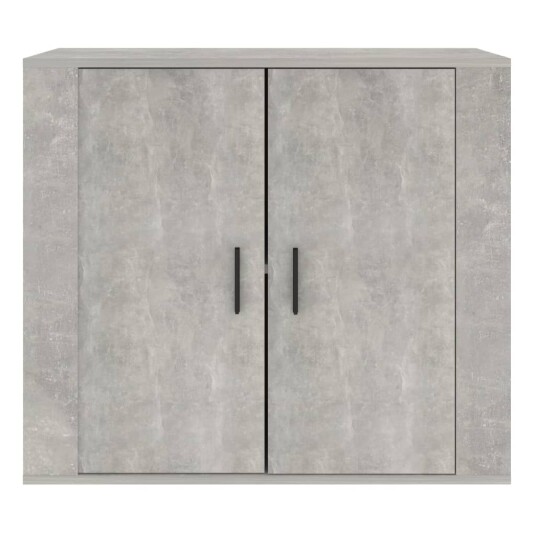 vidaXL Skjenk betonggrå 80x33x70 cm konstruert tre