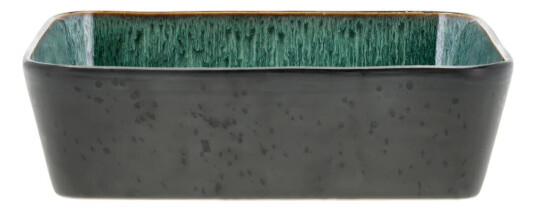 Bitz fat rektangulært 21x28 cm Blackgreen