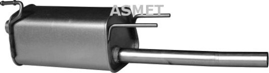 ASMET 05.168 Bakre eksospotte ASMET 05.168 Bakre eksospotte