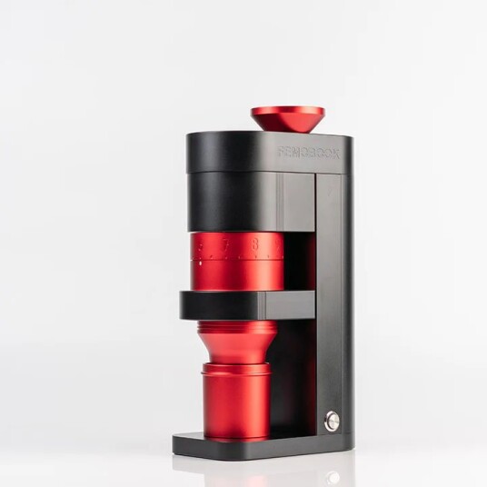 Femobook A68 Electric Coffee Grinder Black-Red