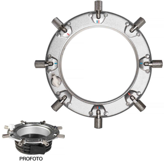 Elinchrom Rotalux Speedring OCF Adapterring Profoto og Elinchrom One Elinchrom Rotalux Speedring OCF Adapterring Profoto og Elinchrom One
