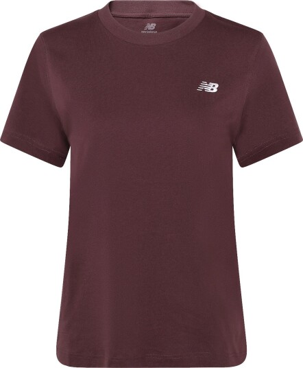 New Balance Sport Essentials Jersey T Shirt   CHERRY LEATHER   L
