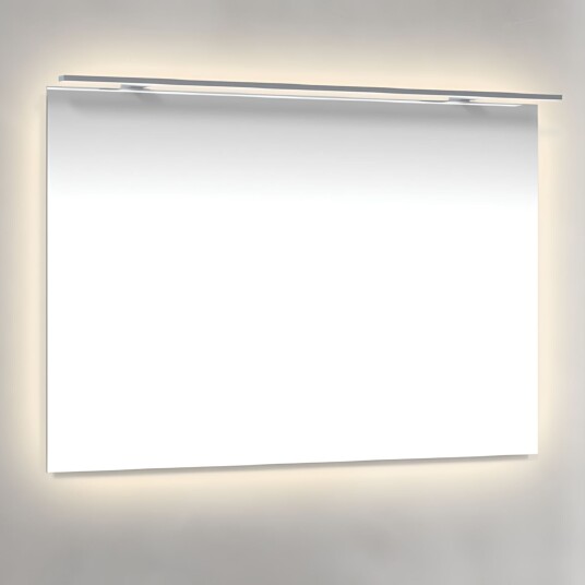 Macro Design Speil Rampe-belysning LED - med Ambilight Krom / 100cm Macro Design Speil Rampe-belysning LED - med Ambilight Krom / 100cm