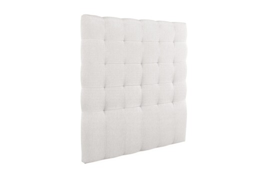 Sengegavl Relax 120 cm Rutemønstret Lav Beige
