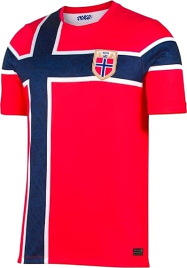 Rask frakt VM Norge Drakt Hjemmedrakt uten nummer Voksen XXL (190-200cm) uten nummer