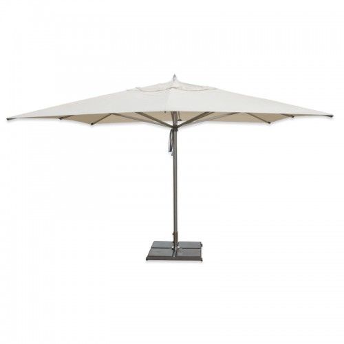 Parasoll Hurricane 4x4m Aluminium Ecru
