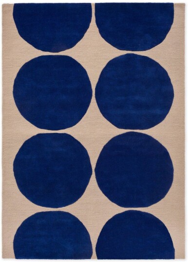 Marimekko Isot Kvitet ullteppe Blue 170x240 cm