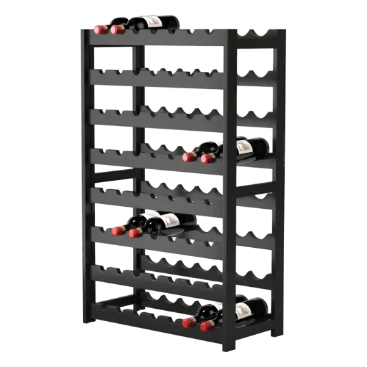 Cava - 56 flasker - Svart tre