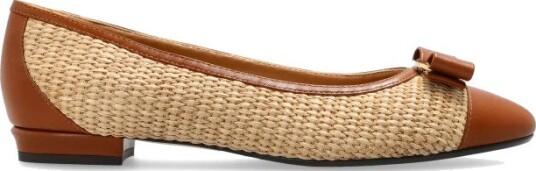 Ferragamo, Dame, Sko, Beige, 37 1/2 EU,