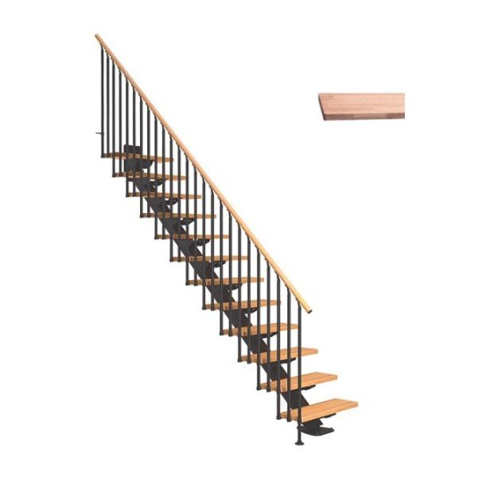 Dolle Sydney Eik H-oljet Rett Trapp Antracit Classiciii 12T 85W
