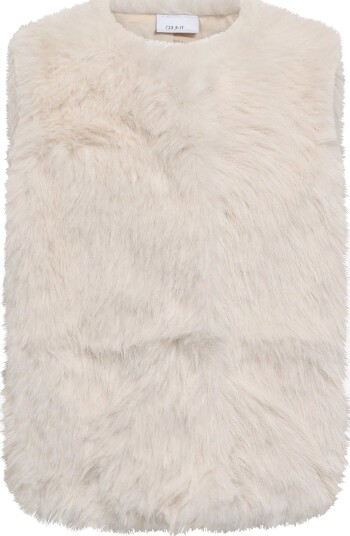 Grunt Grmille Fur Vest   OFF WHITE   148/164