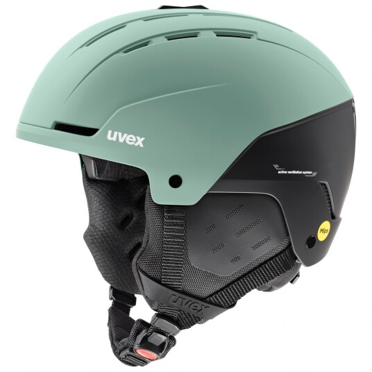 Uvex Stance MIPS Skihjelm Oxid Green/Black Matt 51-55cm Uvex Stance MIPS Skihjelm Oxid Green/Black Matt 51-55cm