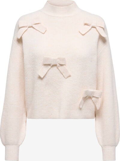 Only Genser Onllisa Ls Bow Pullover Knt Rosa