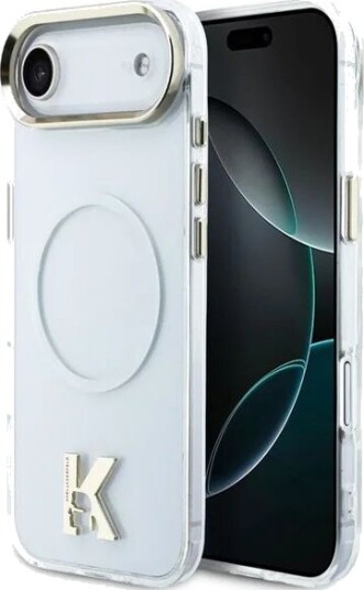 Karl Lagerfeld MagSafe Mobildeksel til iPhone Air - Klar med Hode Logo