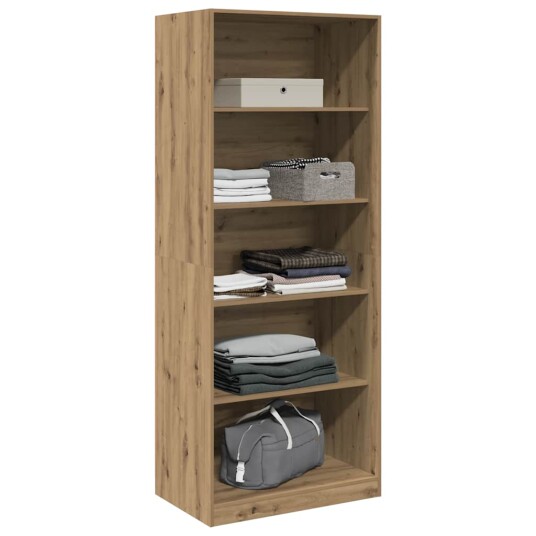  Garderobe artisan eik 80x50x200 cm konstruert tre 8721158340733