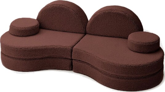 MeowBaby Bearly Sofa Coccolo Mørkebrun