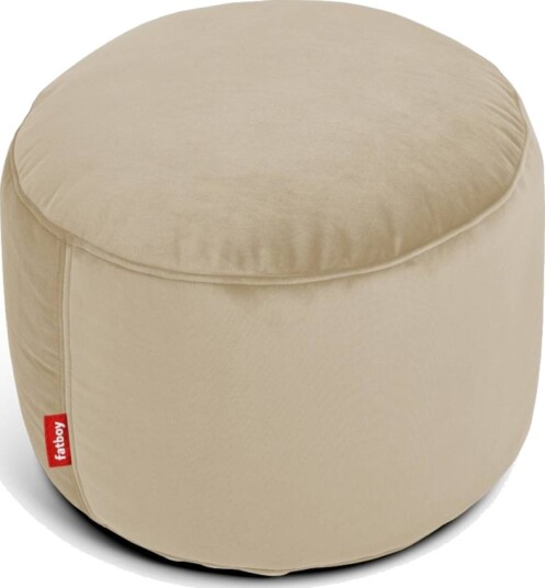 Fatboy Point Velvet Puff Taupe