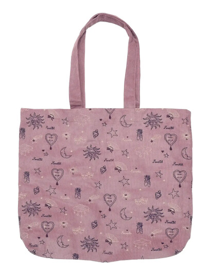 Maanesten Magic Corduroy Totebag Purple Theatre Magic - Pink - ONE SIZE Maanesten Magic Corduroy Totebag Purple Theatre Magic - Pink - ONE SIZE