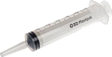 BD sprøyte Plastipak med kateter tip 50 ml 60 stk