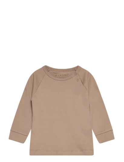 Fixoni Blouse Ls Unisex Brown 62 Fixoni Blouse Ls Unisex Brown 62