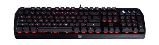 Thermaltake Tt eSPORTS Challenger Edge - Tastatur - Tysk - Svart Thermaltake Tt eSPORTS Challenger Edge - Tastatur - Tysk - Svart