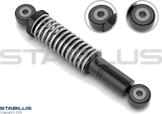Svingningsdemper, kilerem med ribber STABILUS 763462