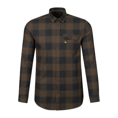 Seeland Highseat Skjorte Brown L Seeland Highseat Skjorte Brown L