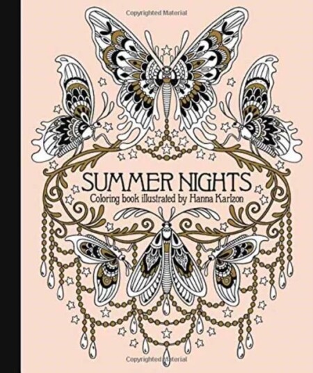 Summer Nights Coloring Book Av Hanna Karlzon