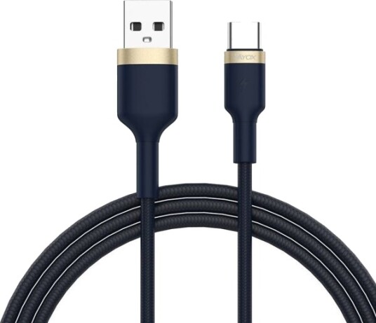 Vayox Usb-A Usb-C Usb-Kabel 1 M Marineblå Bx11035