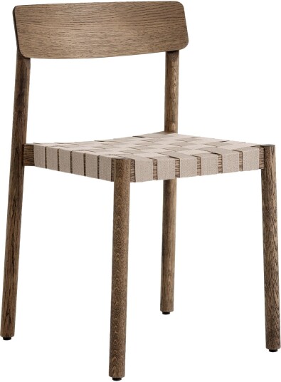 &Tradition &tradition; - Betty Chair Tk1 Smoked Oak/natural Webbing Spisestoler Thau & Kallio Beige,Tre Farget Tre