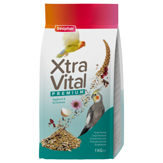 Beaphar Xtravital Stor Parakitt 1Kg