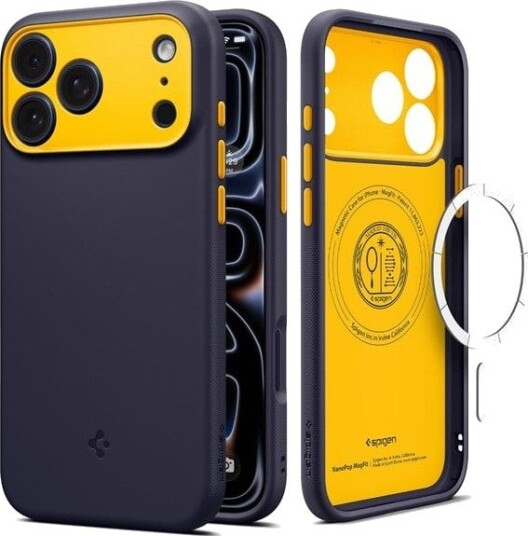 Spigen Nano Pop MagSafe - blueberry navy - iPhone 18 Pro/17 Pro