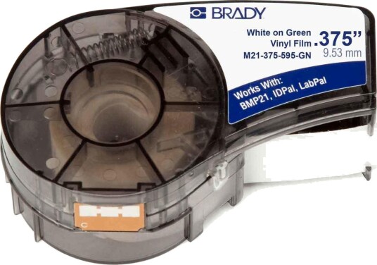 Brady M21 375 595 Gn Grønn Selvklebende Skriveretikett Vinyl Trermisk Overføring Akryl Permanent Brady M21 375 595 Gn Grønn Selvklebende Skriveretikett Vinyl Trermisk Overføring Akryl Permanent