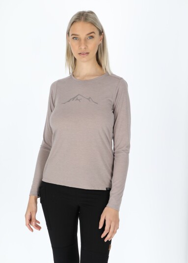 Swedemount Trondheim Lyocell Long Sleeve W Oyster 48 T-Shirts Swedemount Trondheim Lyocell Long Sleeve W Oyster 48 T-Shirts