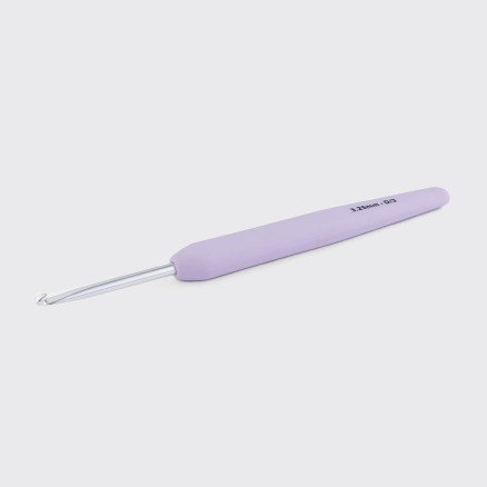 KnitPro Waves heklenål i aluminium med mykt håndtak 3,25 mm