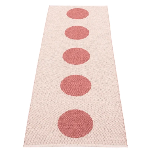 Pappelina Vera Pop teppe Blush/Pearl Pink 70 x 200cm Pappelina Vera Pop teppe Blush/Pearl Pink 70 x 200cm